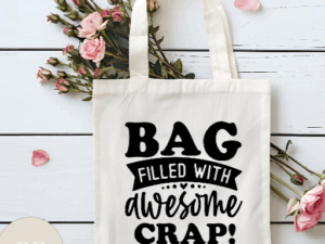 Bag filled with awesome crap Tote