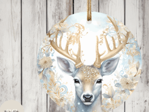Deer Christmas Bauble