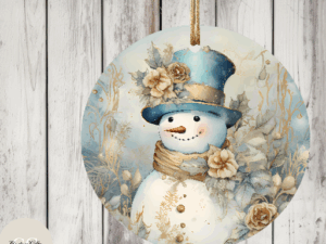 Snowman Christmas Bauble