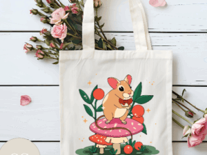 Cottage Mouse Tote