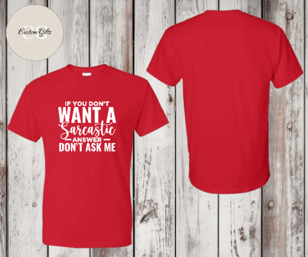 Don't Want T-shirt - Image 8
