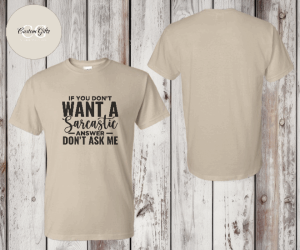 Don't Want T-shirt - Image 7