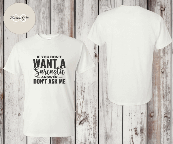Don't Want T-shirt - Image 6