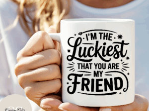Luckiest Friend mug
