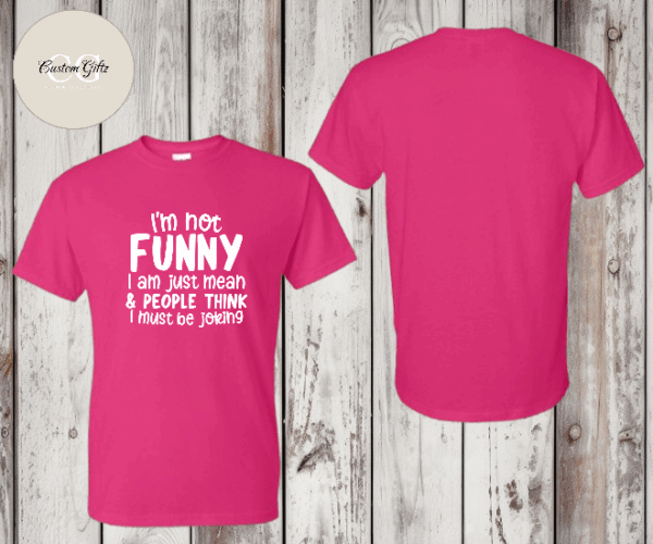 I'm not funny T-shirt - Image 5