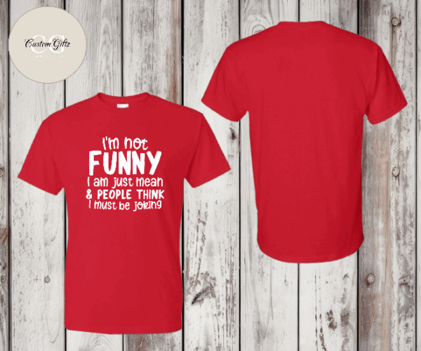 I'm not funny T-shirt - Image 8