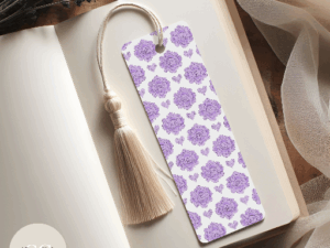 Purple Roses Bookmark